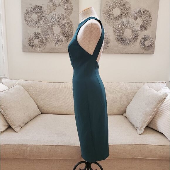 Bardot Elsy Open Back Midi Dress size Small in Green - Picture 6 of 12